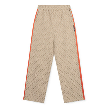 Ladies Woven Logo Pants Camel
