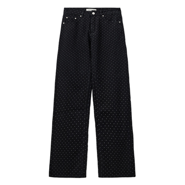 ParisSW Strass Jeans Zwart 1