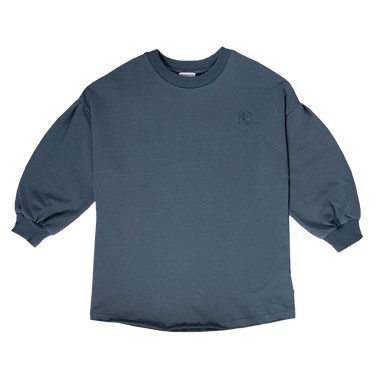 Sweater Dress Iconic Back Blauw