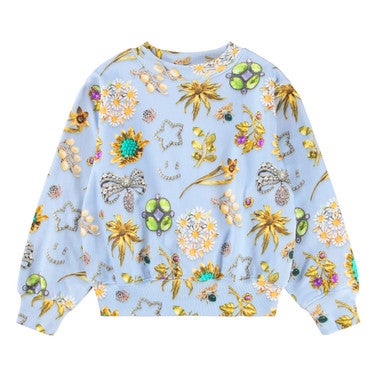 Marge Sweat shirt Royal Bling Licht Blauw