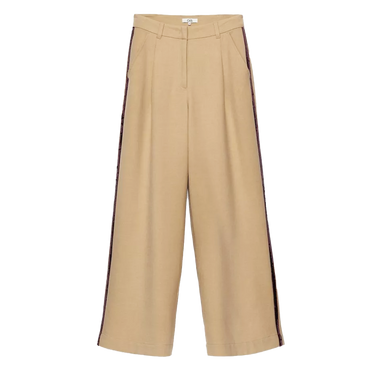 TIARE Long trousers non-de Beige