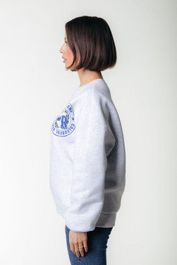 State Champ 23 Dropped Shoulder Sweat Grijs