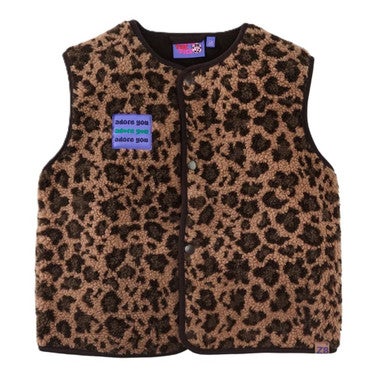 Mellody Gilet Teddy Bruin 1