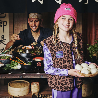 Mellody Gilet Teddy Bruin 1