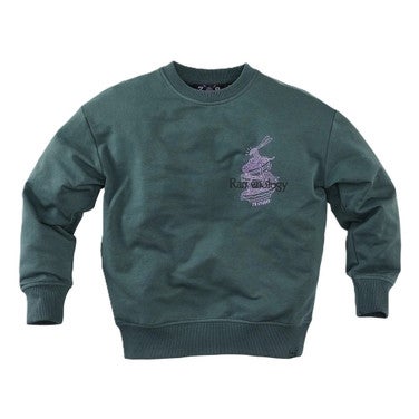 Bowie Sweater Ramen Backprint Army