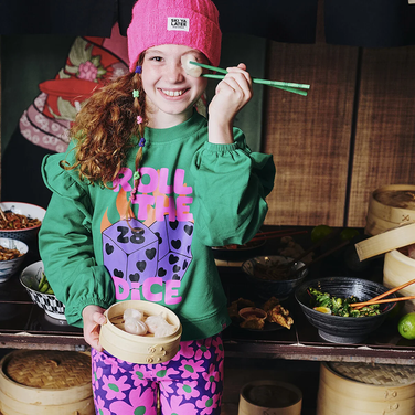 Paloma Sweater Dice Groen