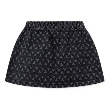 kids woven bull skirt Grijs