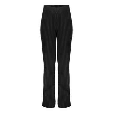 Pants pinstripe Zwart 1