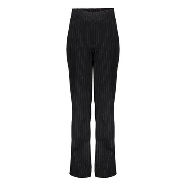 Pants pinstripe Zwart 1