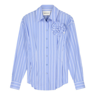 Irina Blouse Licht Blauw