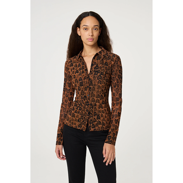Kevis Blouse Bruin 1