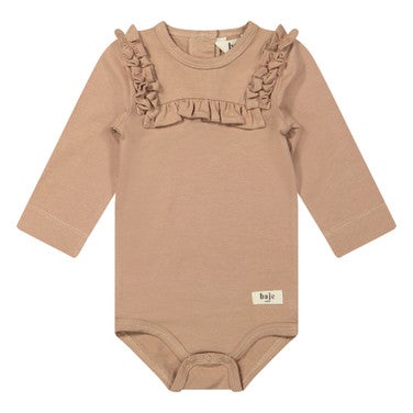 Bienne Romper Ruffled Roze