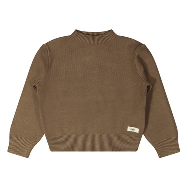Cevio Knitted Sweater Bruin 1