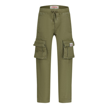 Claudio Worker Loose Fit Cargo Pants Groen