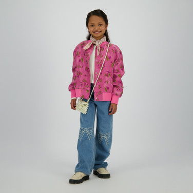 Tamanda Jacket Flowers Roze