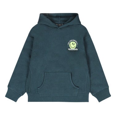 Shooter Hoodie Smiley Blauw