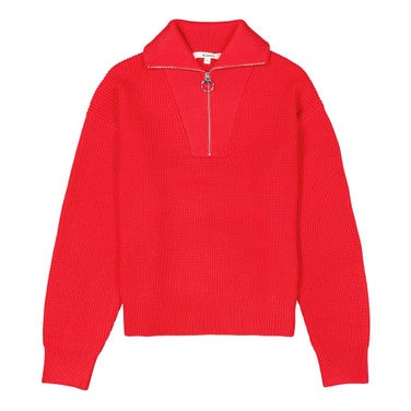 I50242 Ladies Pullover Rood