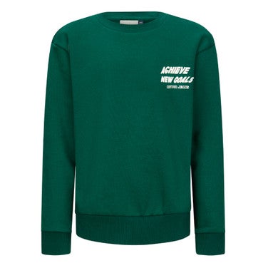 Kelto Crewneck Sweater Backprint Groen