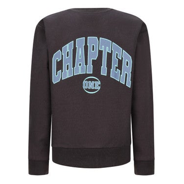 Joshua Crewneck Sweater Backprint Antraciet