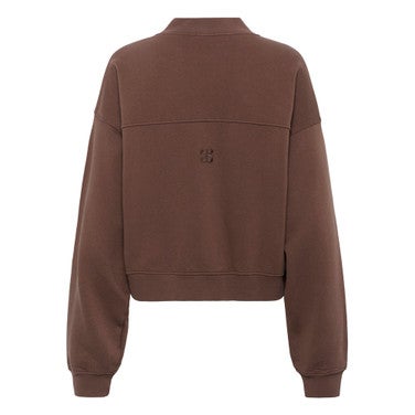 MetaMW Short Sweat Jacket Bruin 1