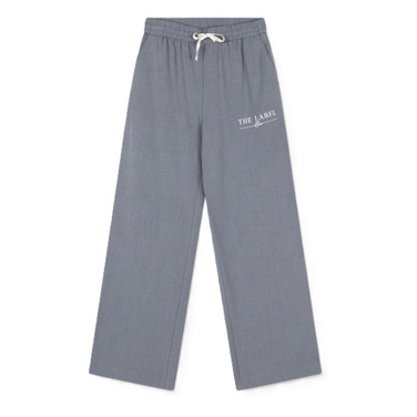 Ladies Woven Relaxed Pants Grijs