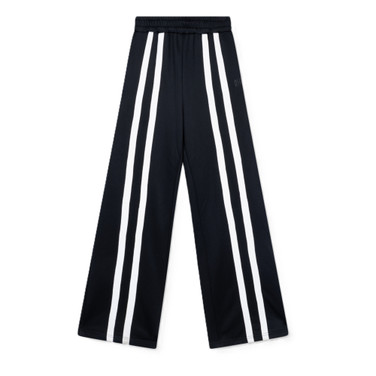 Ladies Knitted Training Pants Zwart 1