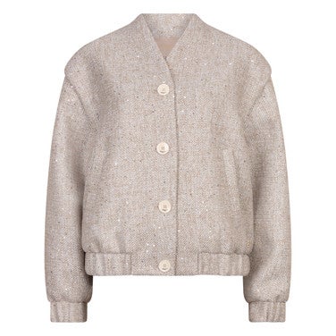 KELLIE Oversized Bomber Jacket Bruin 1
