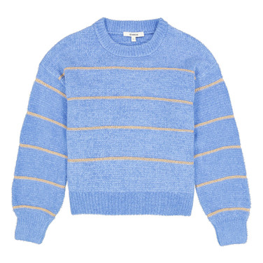 I50254 Ladies Pullover Blauw