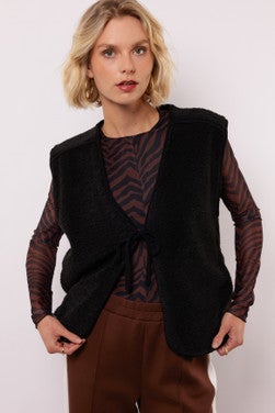 Roswyn gilet Zwart 1