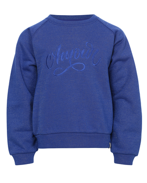 Little lurex sweater Amour Blauw