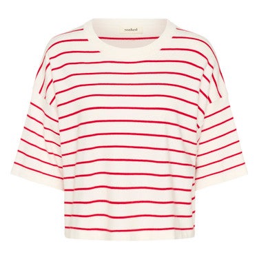 SLSpina Boxy Pullover SS Wit 1