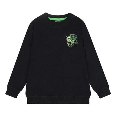 Distance Sweater Backprint Cool Donker Blauw