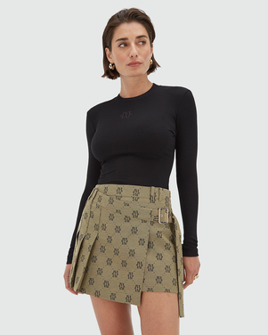 ATLAS Aansluitende Top Zwart 1