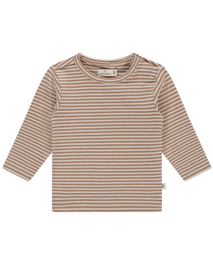 baby t-shirt long sleeve cookie stripes Bruin 1