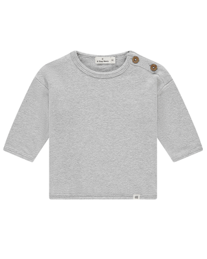 baby sweat grey melange Grijs