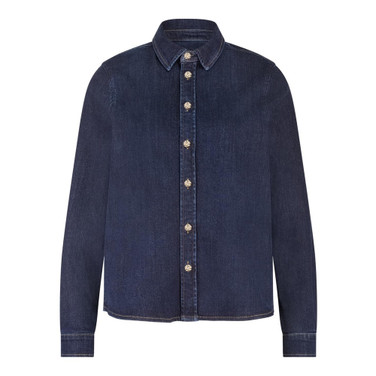 Reyna denim blouse Blauw