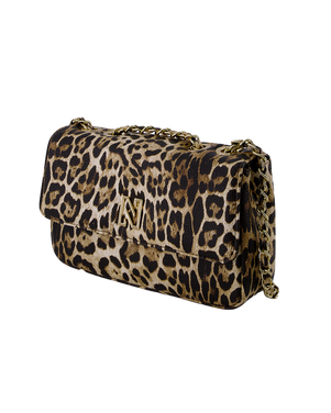Ann Leopard Bag Bruin 1