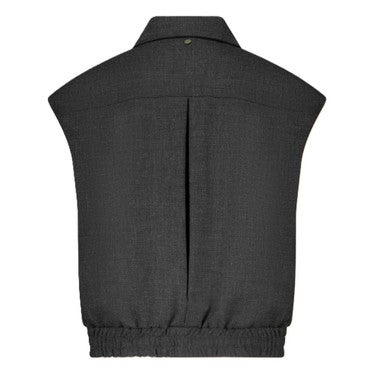 JENNA GILET Zwart 1