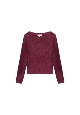 Kate Top Bordeaux