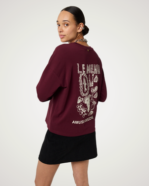 Phileine T-Shirt Bordeaux