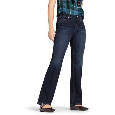 Paris Flared Jeans Donker Blauw