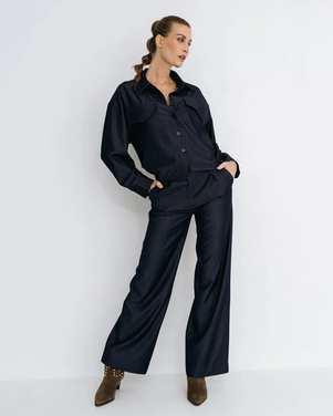 PAY - PANTS Donker Blauw