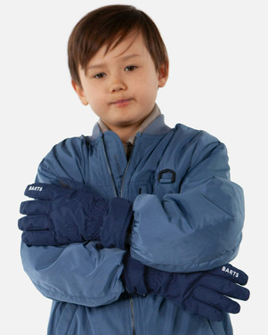 Basic Skigloves Kids Donker Blauw