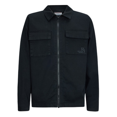 Brent Zipped Jacket Zwart 1