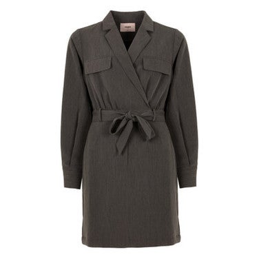 Dress Doraline Melange Grijs