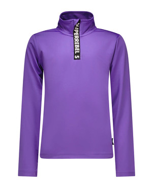 SPURT Ski sport jersey pully metallic Paars