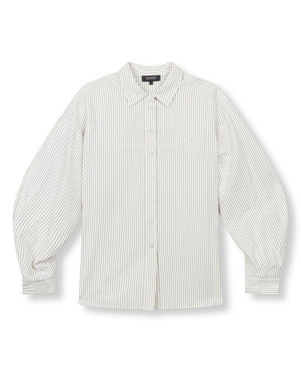 ladies woven oversized blouse GABBY Off White