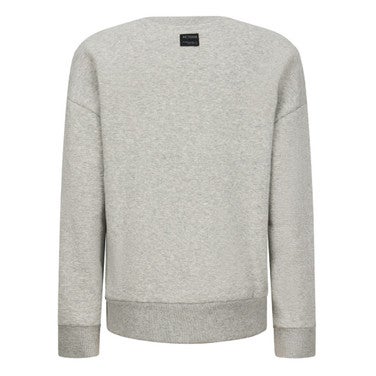 Edo Sweater Towelling Print Grijs