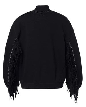 FRENZY crew neck sweater Zwart 1