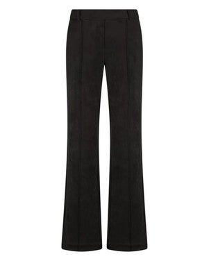 Jill Pants Suedine Zwart 1